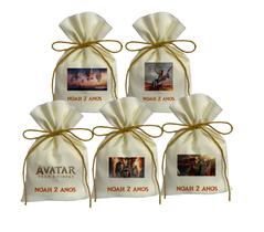Kit 20 Saquinhos Festas Surpresa Lembrancinhas Avatar Filme Fogo E Cinza