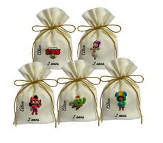 Kit 20 Saquinhos Festas Surpresa Lembrancinhas Brawl Star MOD NOVO