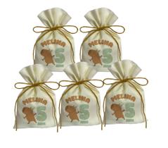 Kit 20 Saquinhos Festas Surpresa Lembrancinhas Capivara Aniversário Kit 20 Saquinhos Festas Surpresa Lembrancinhas Capivara Aniversário
