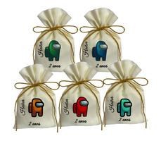 Kit 20 Saquinhos Festas Surpresa Lembrancinhas Jogo Fliperama Nave Espacial