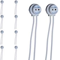 Kit 20 Soquete p/ Lâmpada Fluorescente Cerge T5 com Rabicho