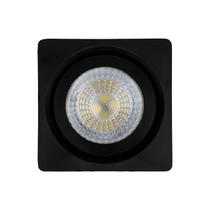 Kit 20 Spot Quadrado Sobrepor Direcionável 7,5x7x7cm - Preto Kit 20 Spot Quadrado Sobrepor Direcionável 7,5x7x7cm - Preto