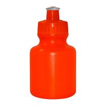 Kit 20 Squeezes 300Ml Alaranjado Plástico Premium