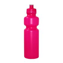 Kit 20 Squeezes 750Ml Rosa Neon Plástico Premium