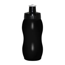 Kit 20 Squeezes Wave 250Ml Preto Plástico Premium