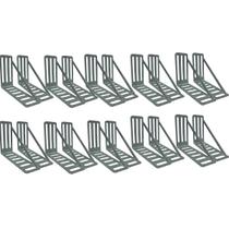 Kit 20 Suporte Para Cabeceira Cama Box Par De Framer 330x60 Aço Galvanizado
