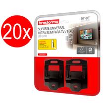 Kit 20 Suportes para TV até 85 Polegadas Universal SBRUB851 Kit 20 Suportes para TV até 85 Polegadas Universal SBRUB851