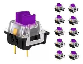 Kit 20 Switch roxo Redragon Outemu Para Teclado Mecânico Com Nf Kit 20 Switch roxo Redragon Outemu Para Teclado Mecânico Com Nf