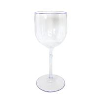 Kit 20 Taças de Vinho Acrílico Cristal 280ml