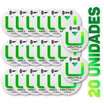 Kit 20 Tags NFC Adesivas 25mm 13,56MHz Ntag Multfila Maker Kit 20 Tags NFC Adesivas 25mm 13,56MHz Ntag Multfila Maker