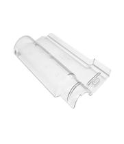 Kit 20 Telhas Portuguesa Transparente Premium 40,5x21cm Injetada