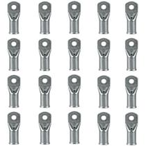 Kit 20 Terminais de Cobre Para Condutores Flexíveis TF-16-L Furo 6,5mm Intelli