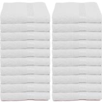 Kit 20 Toalhas de Banho Salão Hotel Hospitalar 100% Algodão Branca Dolher