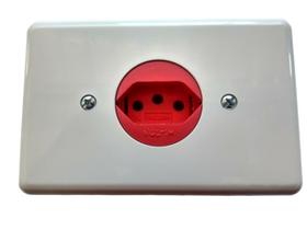 Kit 20 Tomada De Embutir Giratória Voltim 2P+T 20A