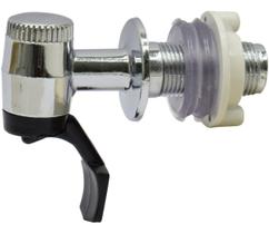 Kit 20 Torneira Para Filtro Cromada Gama