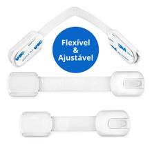 Kit 20 Trava Protetor De Segurança Gaveta Armário Bebe Crianças Kit 20 Trava Protetor De Segurança Gaveta Armário Bebe Crianças