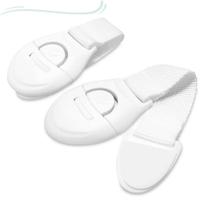 Kit 20 Travas Protetora Fecho Para Gavetas Portas De Armário