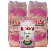 Kit 20 Un. Açucar Refinado De Confeiteiro Glaçucar União 500g