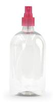 Kit 20 Un Frasco Spray Borrifador com Válvula 500ml Home Spray Transparente para Bolsas Maquiagem e Cuidados com a Pele