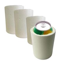 Kit 20 Un Porta Lata Térmica De 350Ml De Isopor Verão Praia