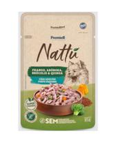 Kit 20 Und Sachê Premier Nattu Cão Ad PP Frango Abobora 85g