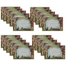 Kit 20 Unidades: Certificados de Formatura Tema Insetos (Educação Infantil)