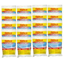 Kit 20 Unidades Cloro Tablete Tradicional Genco 200gr Kit 20 Unidades Cloro Tablete Tradicional Genco 200gr