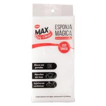 Kit 20 Unidades Esponja Magica para Limpeza Bucha Branca Tira Manchas