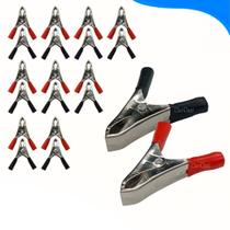 KIT 20 unidades garras de jacare 10 amperes KIT 20 unidades garras de jacare 10 amperes