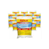 Kit 20 Unidades Genclor T-200 Tabletes Estabilizado