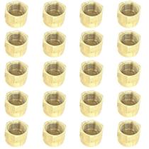 Kit 20 Unidades Porca Ar Condicionado Para Flange 3/8 Cobre