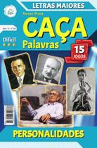 Kit 20 vol: personalidades - caça palavras - Kit de Livros