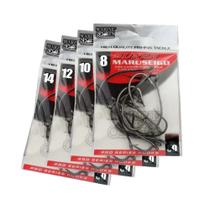 Kit 200 Anzol Marine Sports Super Maruseigo Black Nr 8,10,12,14