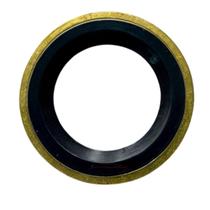 Kit 200 Arruela Anel Borracha Retentor Bujao Carter 16mm