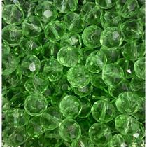 Kit 200 Cristais Miçangas Verde 8 mm Umbanda Guia