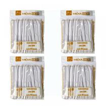 Kit 200 Faca Refeição Leve Branca 15,7cm