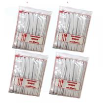 Kit 200 Faca Refeição Master Branca 18cm