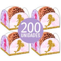 Kit 200 Forminhas Estampadas Para Doces Finos Brigadeiro Festa de Aniversário - NC Toys