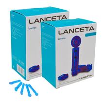 Kit 200 Lancetas Agulhas Glicose Glicemia Universal Kit 200 Lancetas Agulhas Glicose Glicemia Universal