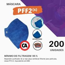Kit 200 máscara de proteção pff2 - prc