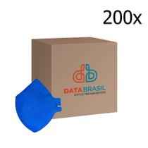 Kit 200 mascara descartavel pff2 sem valvula contra particula ca 44527