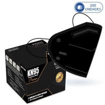 Kit 200 Máscaras Descartáveis KN95 Premium WWDoll Cinco Camadas Preta com Clipe Nasal Kit 200 Máscaras Descartáveis KN95 Premium WWDoll Cinco Camadas Preta com Clipe Nasal