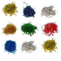 Kit 200 Pacote De Rabiola Pronta Coloridas P/ Pipa Com 5 Mts Cor:Sortidas