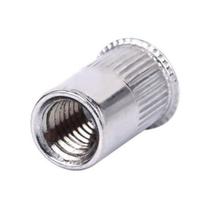 Kit 200 Pçs Rebite De Rosca - Ranh - Aco - C/plana - M10