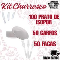 Kit 200 Peças Churrasco Descartavel Festa Decoraçao Kit 200 Peças Churrasco Descartavel Festa Decoraçao