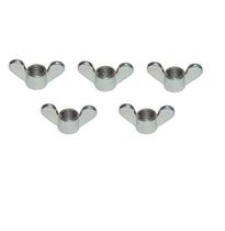 Kit 200 Porca Borboleta Zamack 3/8 Zincado Jomarca