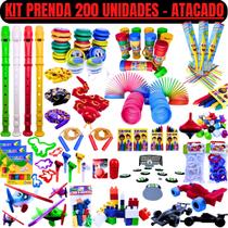 Kit 200 Prenda Lembrancinha Festa Infantil Mini Brinquedo Aniversário Criança