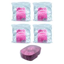 Kit 200 Protetores De Bacia Tigela Mão Manicure Descartáveis