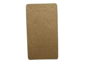 Kit 200 Tag Para Corrente E Brinco Kraft