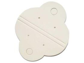 Kit 200 Tags Para Colar E Brinco - Branco